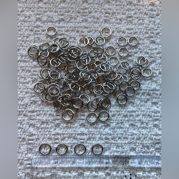Jump Rings silver base metal - Picture 10 of 11